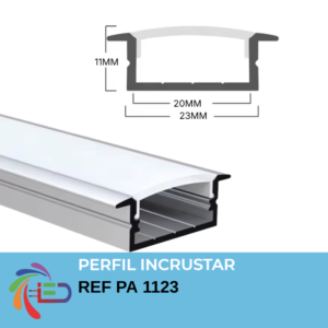 PERFIL INCRUSTAR PA1123