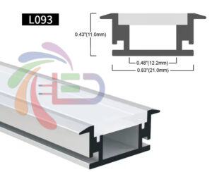 PERFIL L093 Incrustar piso