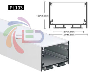 PERFIL PL103 Sobreponer o suspender