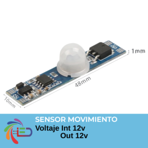 SENSOR DE MOVIMIENTO 3AMP - 12V