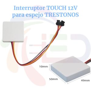 SENSOR PARA ESPEJO INT 12V OUT 12V 5AMP TRES TONOS