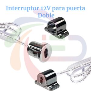 SENSOR INTERRRUPTO PUERTA DOBLE UNICOLOR 12V