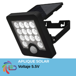 APLIQUE LED  SOLAR 4W